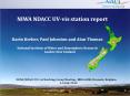 NIWA NDACC UV-vis station report PowerPoint PPT Presentation