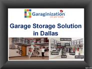 Garage Storage Solution in Dallas