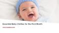 Essential Baby Clothes for the First Month PowerPoint PPT Presentation
