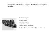 Immigration and 