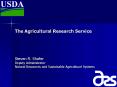 The Agricultural Research Service PowerPoint PPT Presentation