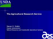 The Agricultural Research Service