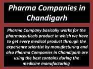 Pharma Companies in Chandigarh (1)