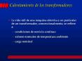 Calentamiento de los transformadores PowerPoint PPT Presentation