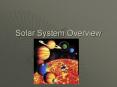 Solar System Overview PowerPoint PPT Presentation