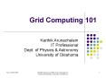 Grid Computing 101 PowerPoint PPT Presentation