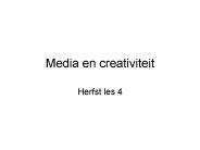 Media en creativiteit