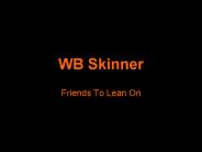 WB Skinner