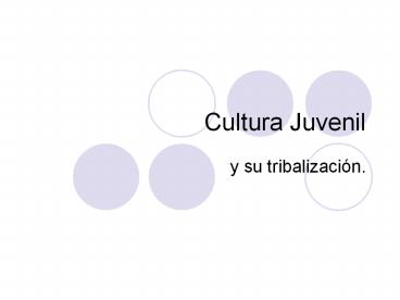 Cultura Juvenil