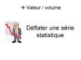 ? Valeur / volume PowerPoint PPT Presentation
