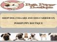 SHOP DOG COLLARS AND DOG CARRIER ON POSHPUPPY BOUTIQUE PowerPoint PPT Presentation