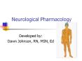 Neurological Pharmacology PowerPoint PPT Presentation