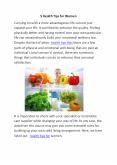 5 Health Tips for women PowerPoint PPT Presentation