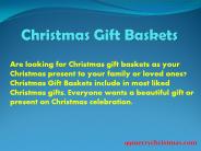 Christmas Gift Baskets - Also for Birthdays