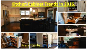 Kitchen cabinet trends in 2016