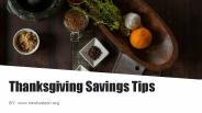 Thanksgiving Savings Tips
