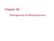Pathogenicity of Microorganisms