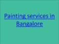 painting services in adugodi PowerPoint PPT Presentation