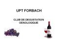 UPT FORBACH PowerPoint PPT Presentation