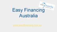 Easy Finance Loans in Australia