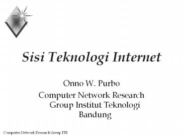 Sisi Teknologi Internet