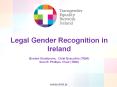 Gender Recognition Legislation  PowerPoint PPT Presentation