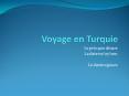 Voyage en Turquie PowerPoint PPT Presentation
