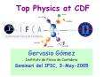 Top%20Physics%20at%20CDF PowerPoint PPT Presentation