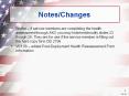 Notes/Changes PowerPoint PPT Presentation