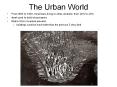 The Urban World PowerPoint PPT Presentation
