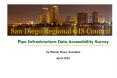 Pipe Infrastructure Data Accessibility Survey  by Wendy Flynn, Encinitas April 2016 PowerPoint PPT Presentation