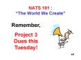 NATS 101 :  PowerPoint PPT Presentation