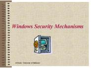 Windows Security Mechanisms