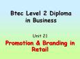 Btec Level 2 Diploma in Business PowerPoint PPT Presentation