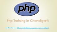 best industrial training in chandigarh