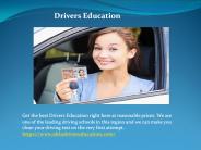 Drivers Education