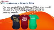 Funky Maternity Clothes Maternity Tees