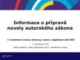 Informace o pr PowerPoint PPT Presentation
