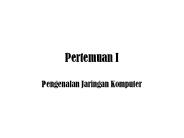 Pertemuan I