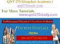 QNT 275 Slingshot Academy / qnt275study.com PowerPoint PPT Presentation