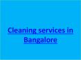 Domestic Cleaning Services in Bangalore/ Cleaning Services in Bangalore PowerPoint PPT Presentation