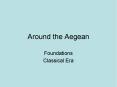 Around the Aegean PowerPoint PPT Presentation