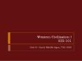 Western Civilization I HIS-101 PowerPoint PPT Presentation