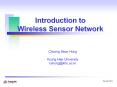 Introduction to Wireless Sensor Network PowerPoint PPT Presentation