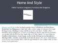 furniture shop singapore | Home and Style PowerPoint PPT Presentation