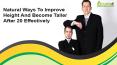 Natural Ways To Improve Height And Become Taller After 20 Effectively PowerPoint PPT Presentation