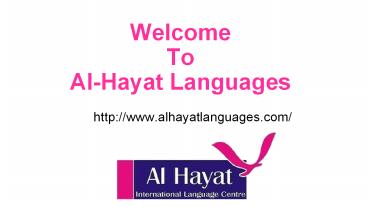 Al Hayat languages – International Language Centre