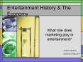 Entertainment History PowerPoint PPT Presentation