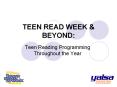 TEEN%20READ%20WEEK%20 PowerPoint PPT Presentation