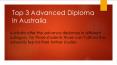 Top 3 Advance Diploma of Australia PowerPoint PPT Presentation